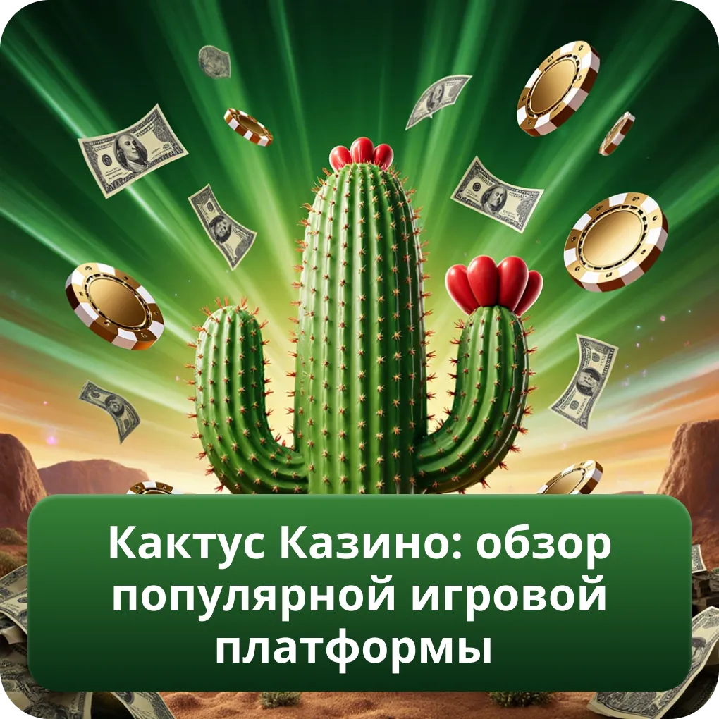 Кактус Казино: обзор популярной игровой платформы
