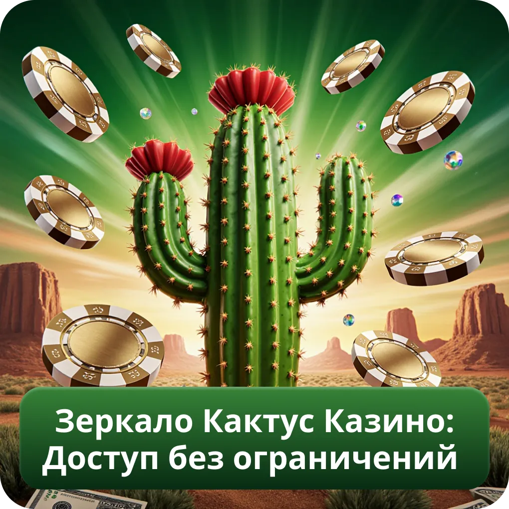 Бесперебойный доступ: Кактус Казино зеркало рабочее