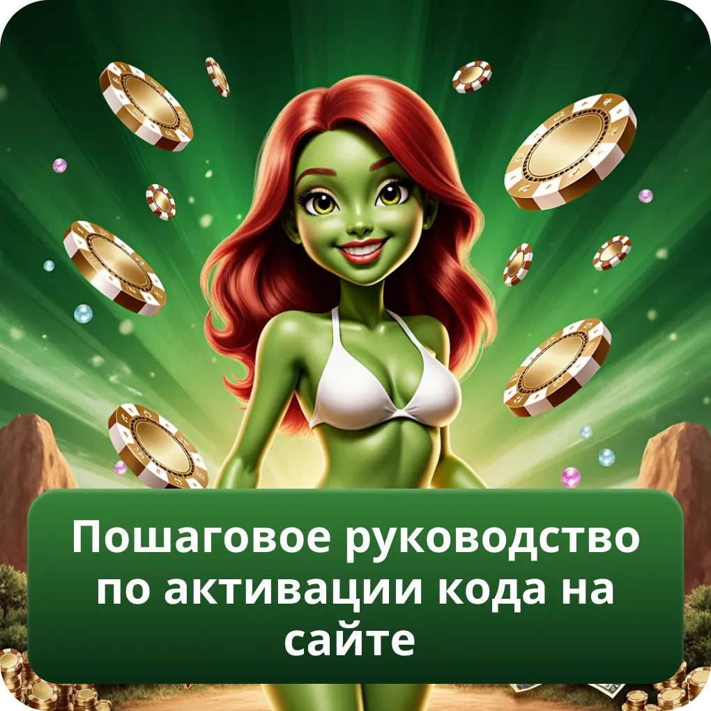 Пошаговое руководство по активации кода на сайте
